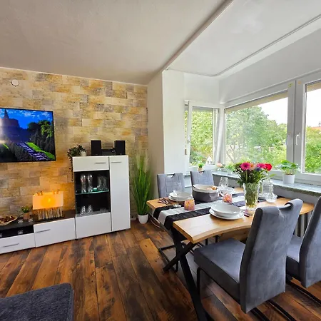 Lägenhet Exklusives Und Helles No 6 Mit Balkon Im Zentrum Von Kassel, Schnelles 1gbit Internet, Geschirrspueler, Boxspringbetten *