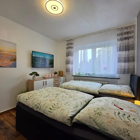 Exklusives Und Helles No 6 Mit Balkon Im Zentrum Von Kassel, Schnelles 1gbit Internet, Geschirrspueler, Boxspringbetten Lägenhet